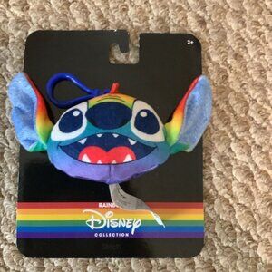 Disney Stitch Pride Collection Clip-on Hanger Keychain. New With Tags.